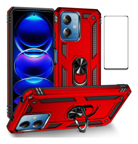 Funda Para Xiaomi Redmi Note 12 5g /poco X5 5g Con Soporte-d