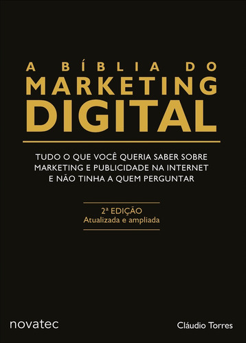 Imagem 1 de 1 de Livro A Bíblia Do Marketing Digital 2ªed Novatec Editora