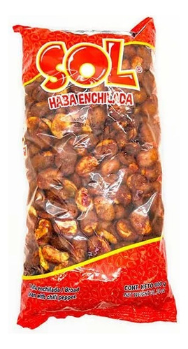Botana Haba Enchilado Sol 6.3 Kg