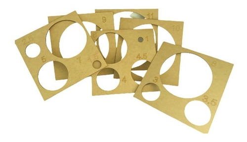 Calibrador Para Globos / Mdf Corte Laser / Armable