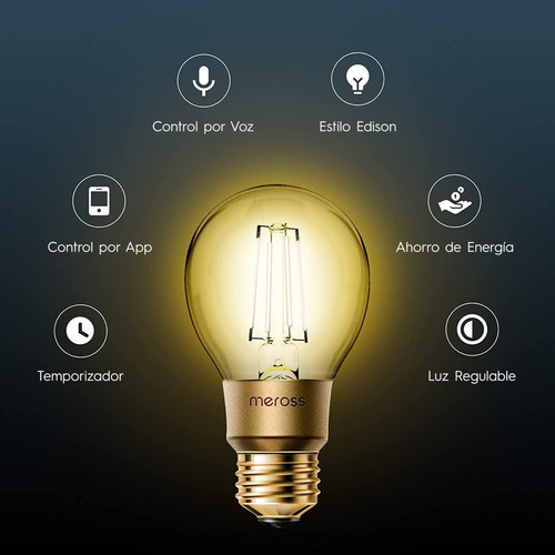 Foco Inteligente Wifi - Apple Homekit, Alexa Y Google