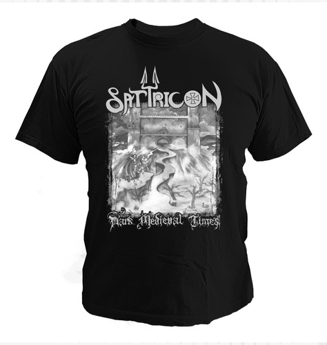 Satyricon - Dark Medieval Times - Camiseta Cover Album