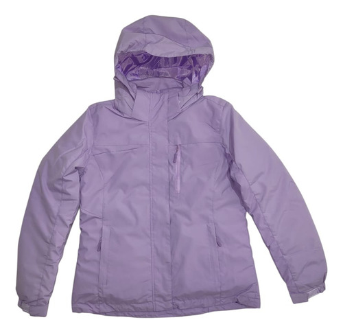 Campera Reversible 2 En 1 De Mujer Impermeable