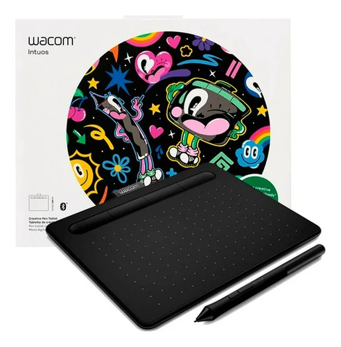 Tableta Gráfica Wacom Intuos Ctl4100 Small Negro - Usada (Usado)