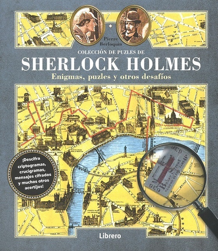 Colección De Puzles De Sherlock Holmes. Enigmas, Puzles Y Ot