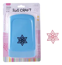 Comprar Perforadora Scrapbooking 50mm Eva Pvc Aluminio Cartón Madera Color Celeste Forma De La Perforación Estrella
