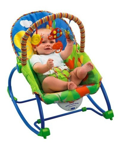 Imagen 3 de 3 de Silla Mecedora Crece Conmigo Fisher Price