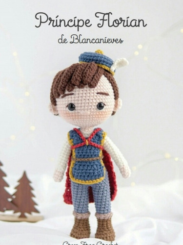6 Patrones Principes Crochet Amigurumi Ingles Español