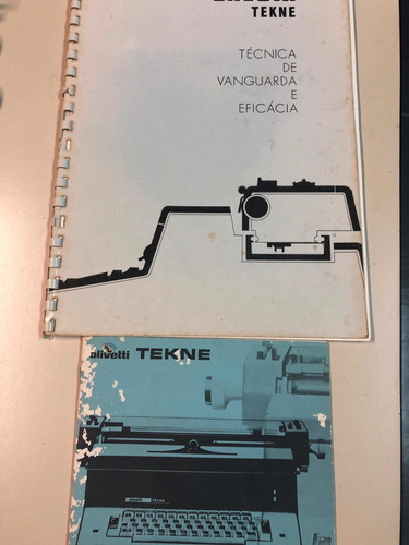 Manual Máquina Escrever Olivetti Tekne