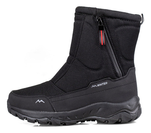 Botas De Nieve Para Hombre Y Mujer, Con Forro Polar, Cálidas