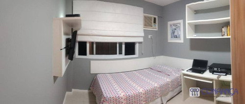 Cobertura Com 2 Dormitórios À Venda, 120 M² Por R$ 600.000,00 - Campo Grande - Rio De Janeiro/rj - Co0061
