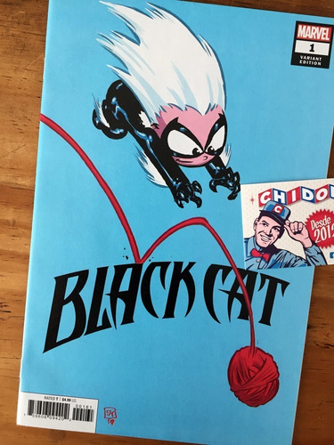 Comic - Black Cat #1 Baby Variant Spider-man Skottie Young