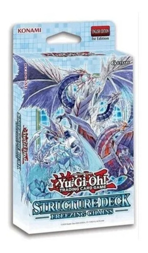 Yugioh!  Structure Deck  Freezing Chains Trishula Ice Barrie