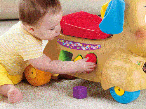 Andadera Para Bebés Fisher-price Perrito Camina Conmigo Rojo