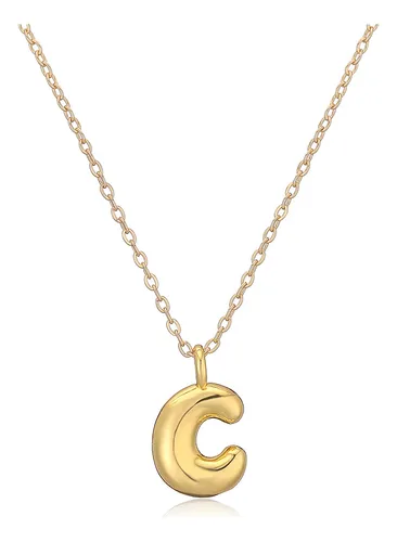 comprar Collar Con Colgante En Oro Chapado En Cobre Con 26 Letras In