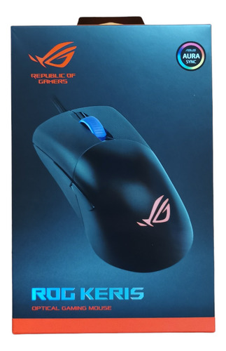 Mouse Gamer Wired Asus Rog Keris 16,000 Dpi, Rgb, 7 Botones