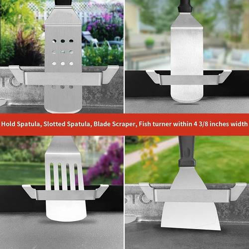 Soporte De Espátula De Plancha De 2 Piezas, Estante De De De