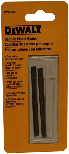 Cuchilla Para Cepillo Dw680k Dewalt Dw6658