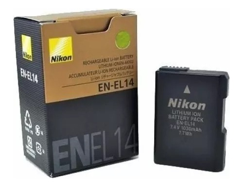 Bateria Nikon En-el14 Original 1030mah 7.4v