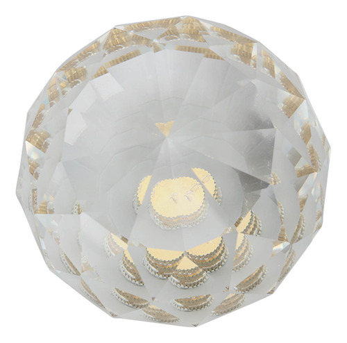 Bola De Cristal Transparente Con Forma De Prisma, 60 Mm, Cor
