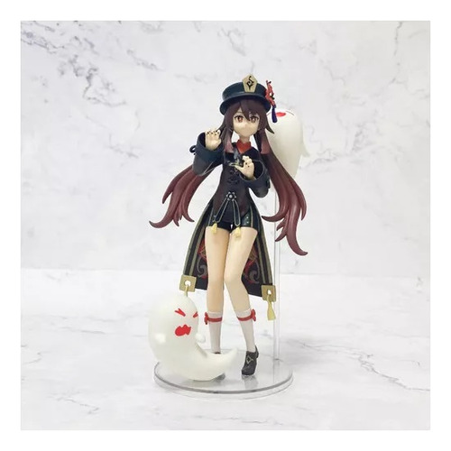 Genshin Impact Hu Tao Acción Figura Modelo Juguete 19cm