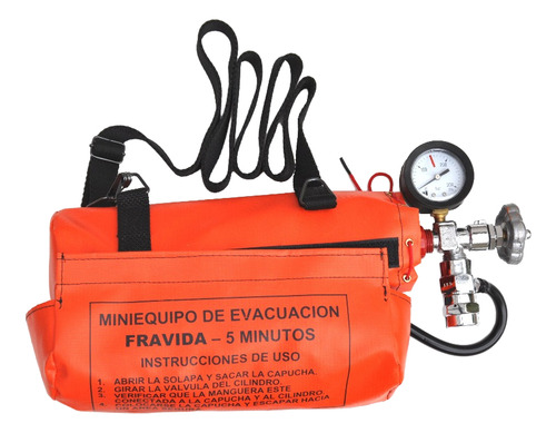 Mini Equipo De Escape 5 Min. C/acero