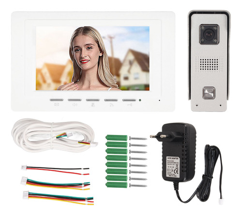 Sistema De Control De Acceso, Videoportero, Timbre, Intercomunicación, 7 Pulgadas