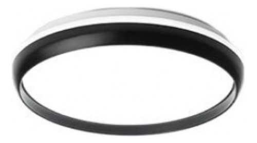 Plafon Led Redondo 96 W - 50 Cms Diseño Black Ring