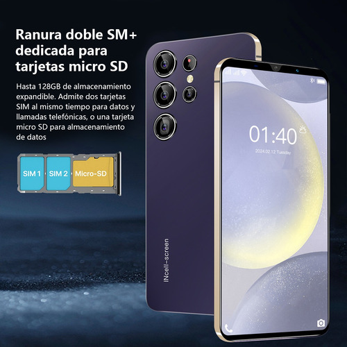 Android Celulares S24 Ultra 5.0 Pulgadas Barato Ram1gb Rom8gb