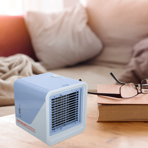 Ventilador Pequeño, Mini Enfriador De Aire Acondicionado Par