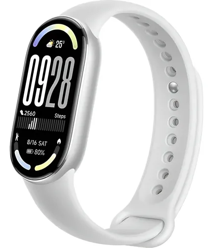 Relógio Smartwatch Xiaomi Mi Band 10 Global Branco Caixa Cinza Pu...