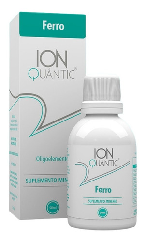 Ferro Gotas Sublingual 50ml Fisioquântic Sabor Neutro