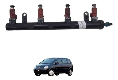 Flauta Bico Injetores Gm Meriva Joy 1.4 Ecoflex 011 25365492