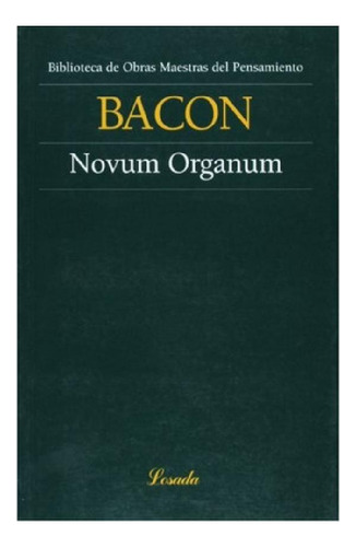 Libro - Novum Organum - Bacon, Francis