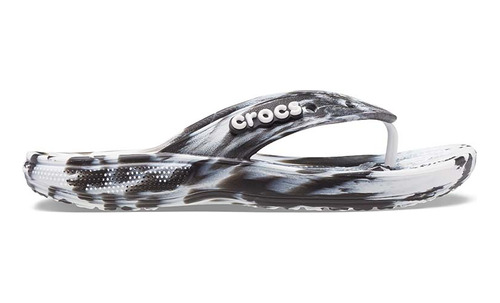 Classic Crocs Marble Flip Black/white Unisex