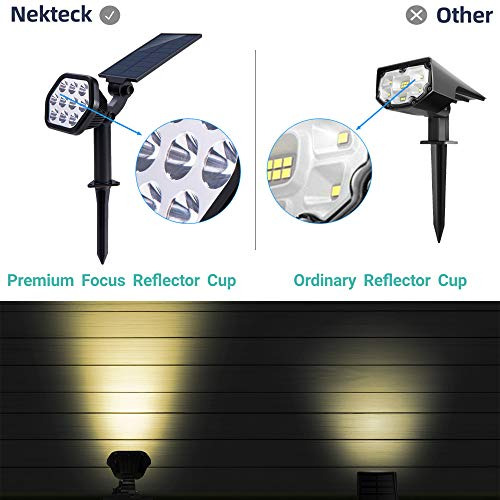 Lampara Solar Led Para Exterior Con Estaca Impermeable 6 Pz
