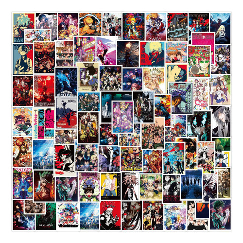 Pegatinas De Anime De 10/30/50/100 Piezas Calcomanías De Di