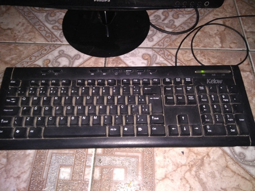 Imagem 2 de 8 de Pc Home Office/ Escritório+ Monitor+ Teclado Para Estudos