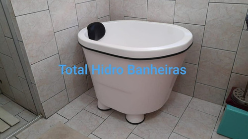 Ofurô 90x70x69 Compacto Individual! Imersão Sem Hidro Branco