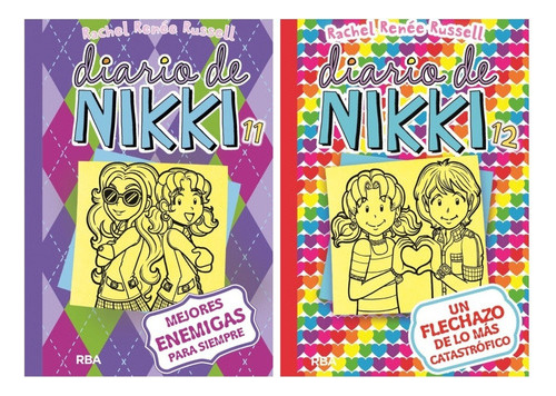 Pack Libros Diario De Nikki 11 Y 12 - Russell Rba Molino