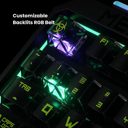 Melgeek Teclado Magnético Para Juegos, Interruptores