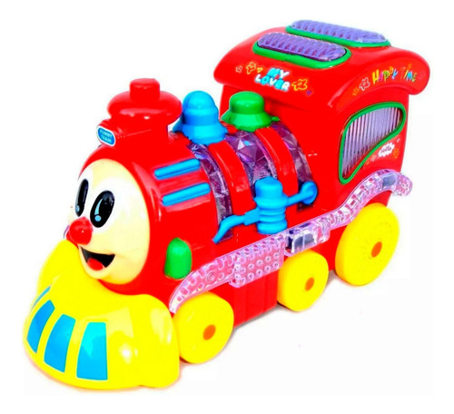 Tren Juguete Luces Sonido Movimiento Niños Regalo + Baterias