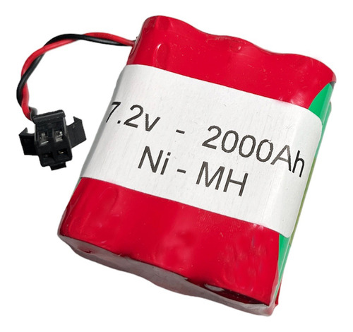 7.2v - 2000mah Pila De Rc Recargable Para Carrito