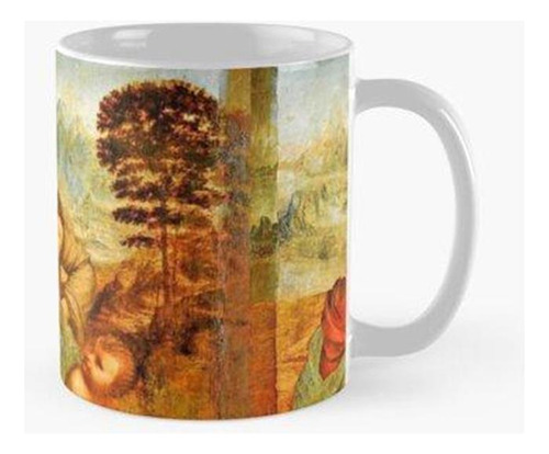 Taza La Virgen Y El Niño Con Santa Ana De Leonardo Da Vinci 