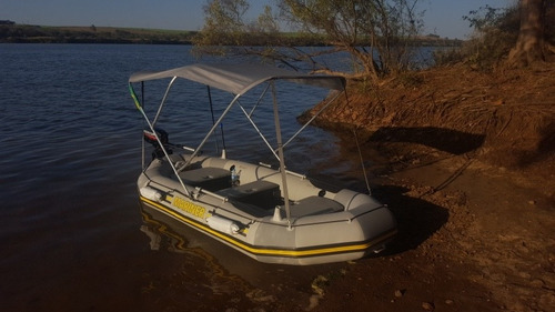 Bote Intex Mariner 4 Fundo Rigido,modelo Exclusivo.