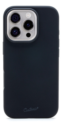 Capa Customic Para iPhone 16 Pro Liquid Silicone Magsafe