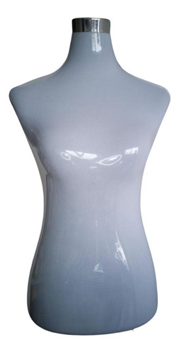 Torso De Maniquí De Dama Blanco Para Exhibir Prendas