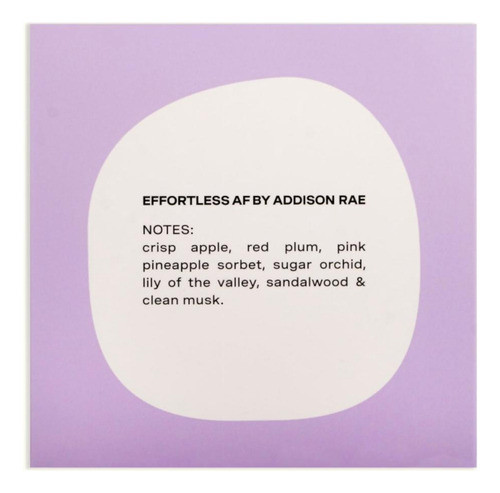 Addison Rae Effortless Af 1 Oz Edp Spray Women's Perfume