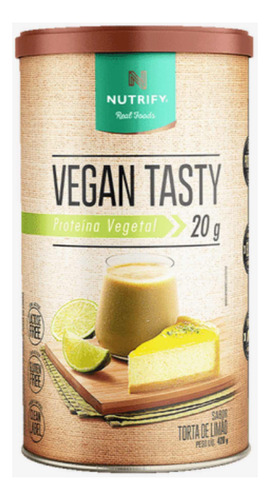 Proteína Vegana Vegan Tasty Torta De Limão 420g Nutrify