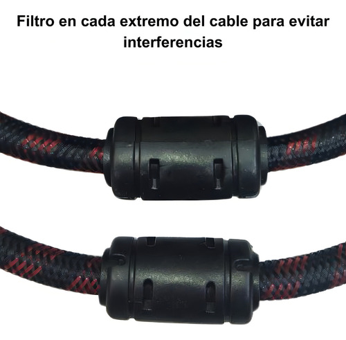 Cable HDMI FULLHD 1080P 1.5 metros, Lap Top, Blue-ray, DVD, Consola de Video juegos, Proyector.